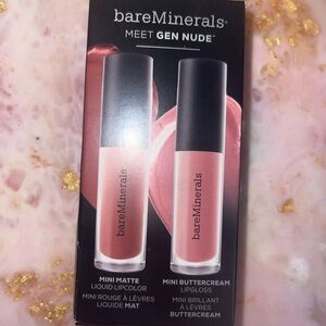 bareMinerals Gen Nude Mini Lipcolor Set - Matte & Buttercream